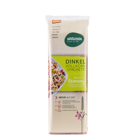 PASTE SPAGHETE DIN GRAU SPELTA, ECO-BIO, 500g - NATURATA