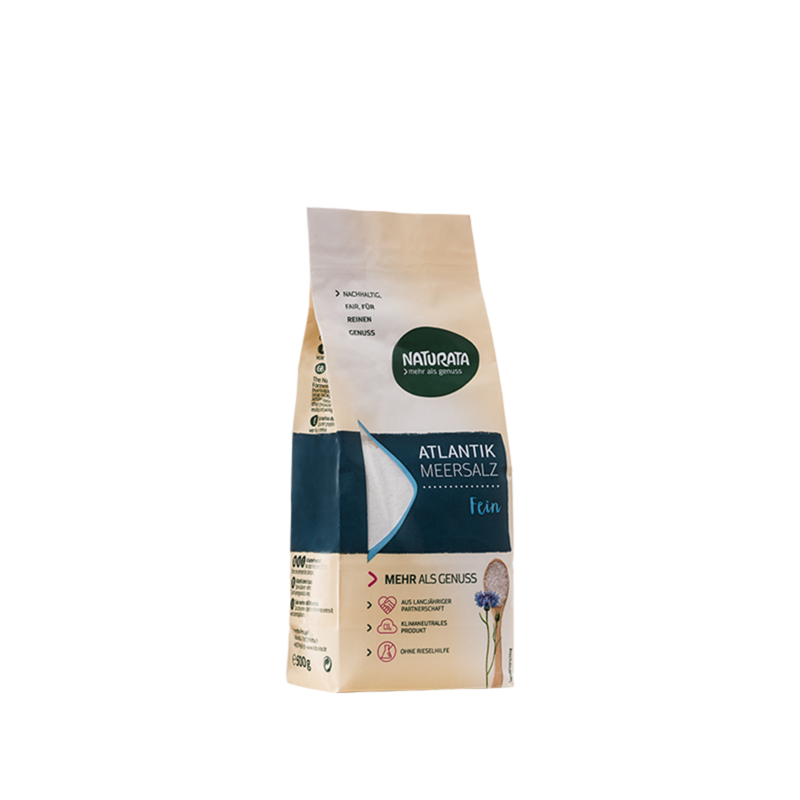 SARE FINA DE ATLANTIC, ECO-BIO, 500g - NATURATA