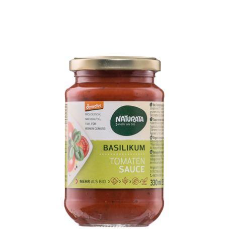 SOS TOMATE CU BUSUIOC, ECO-BIO, 330ML - NATURATA