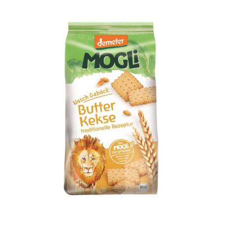 Biscuiti cu unt, eco-bio, 125g - Mogli