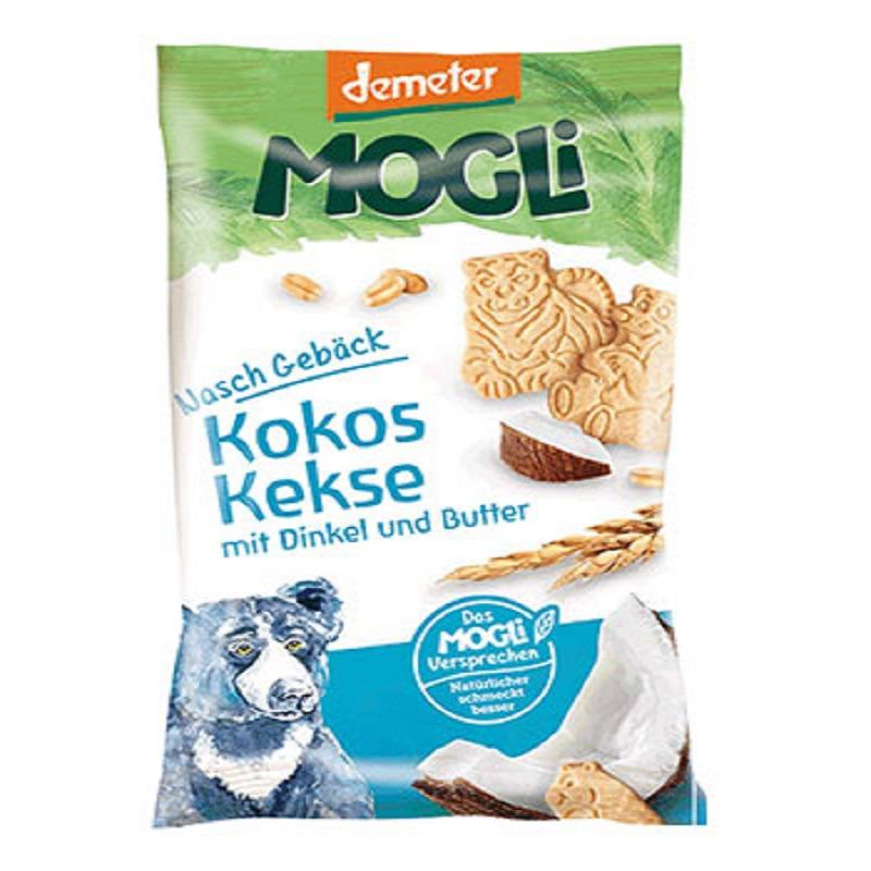 Biscuiti ursuleti, eco-bio, 125g - Mogli