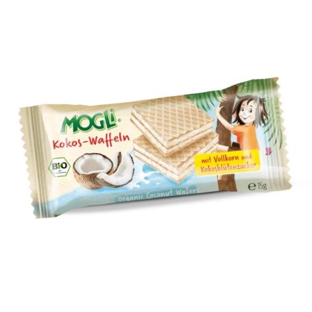 Napolitana cu cocos, eco-bio, 15g - Mogli