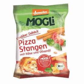 Sticks cu pizza, branza si ierburi aromate, eco-bio, 75g - Mogli