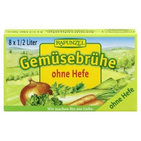 Cub de Supa de legume fara drojdie, 8buc - Rapunzel