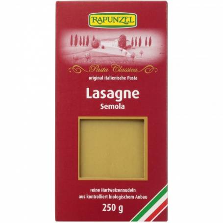 Lasagne semola, eco-bio, 250g - Rapunzel