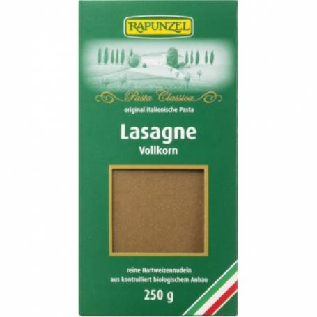 Lasagne integrala, eco-bio, 250g - Rapunzel