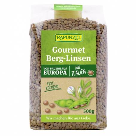 Linte Gourmet maro, eco-bio, 500g - Rapunzel