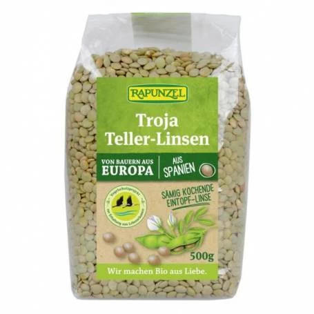 Linte Troja maro, eco-bio, 500g - Rapunzel