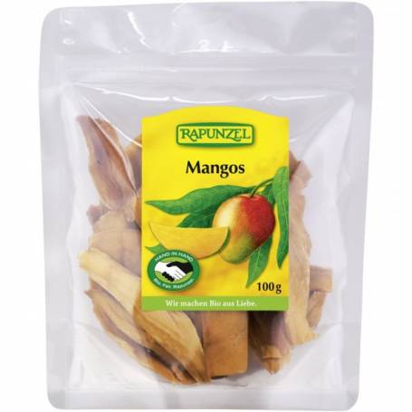 Mango uscat, eco-bio, 100g - Rapunzel