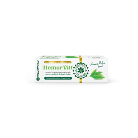 HEMORVITT Crema pentru intretinerea zonei anale, 50ml - Vivanatura