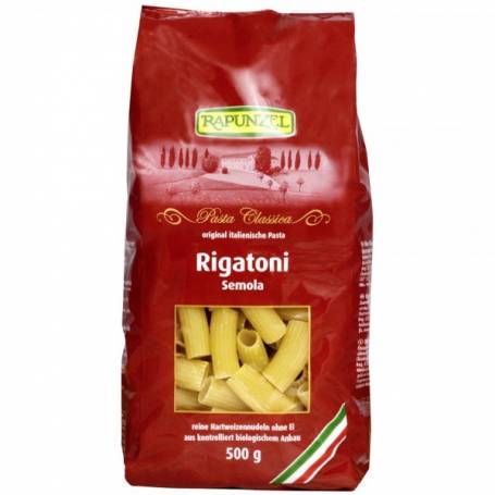 Rigatoni semola, eco-bio, 500g - Rapunzel