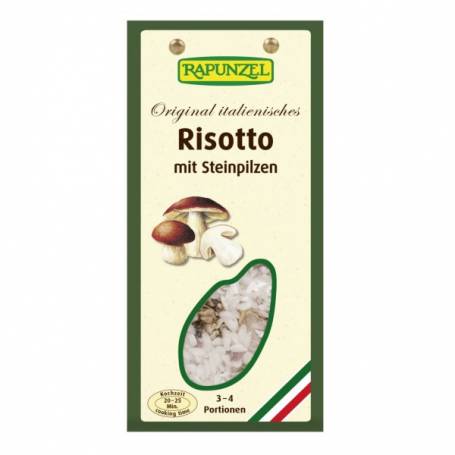 Risotto Italian original cu ciuperci, eco-bio, 250g - Rapunzel