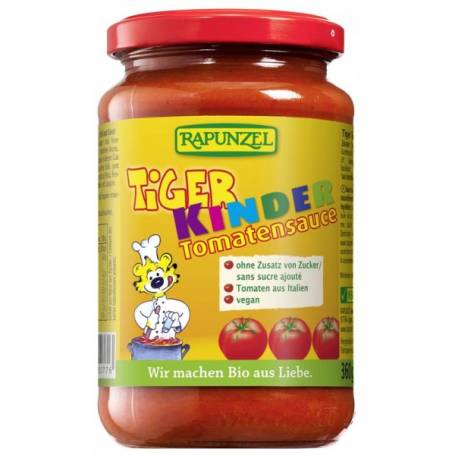 Sos de tomate Tiger, eco-bio, 360g - Rapunzel