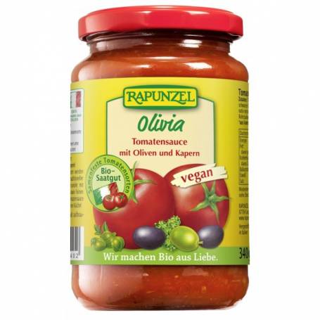 Sos de tomate Olivia, eco-bio, 370g - Rapunzel