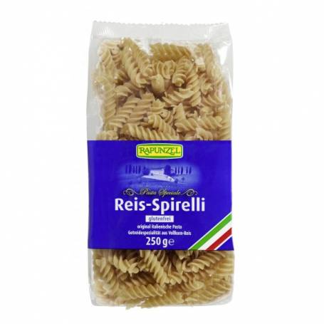 Spirelli din Orez fara gluten, eco-bio, 250g - Rapunzel