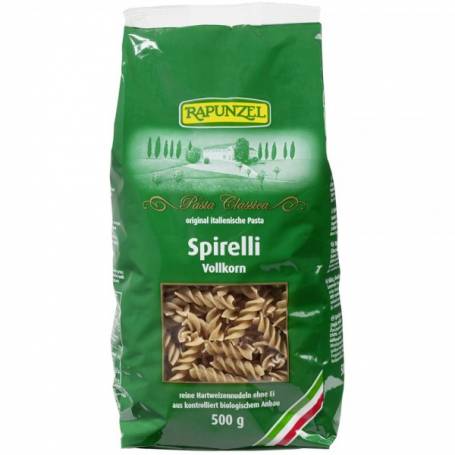 Spirelli integrale, eco-bio, 500g - Rapunzel