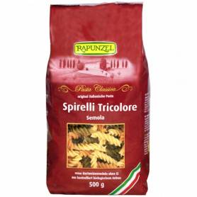 Spirello semola tricolor, eco-bio, 500g - Rapunzel
