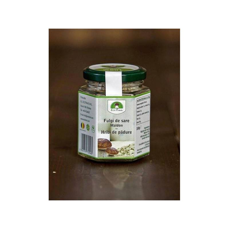 Fulgi de sare cu hribi 100g - Ecotravio
