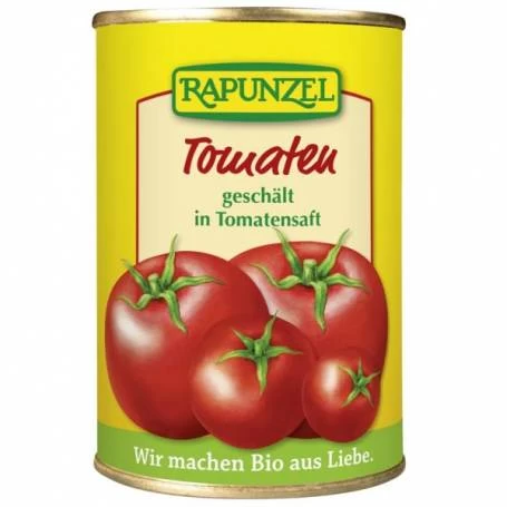 Tomate cojite la doza, eco-bio, 400g - Rapunzel