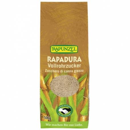 Rapadura zahar din trestie integral, eco-bio, 500g - Rapunzel