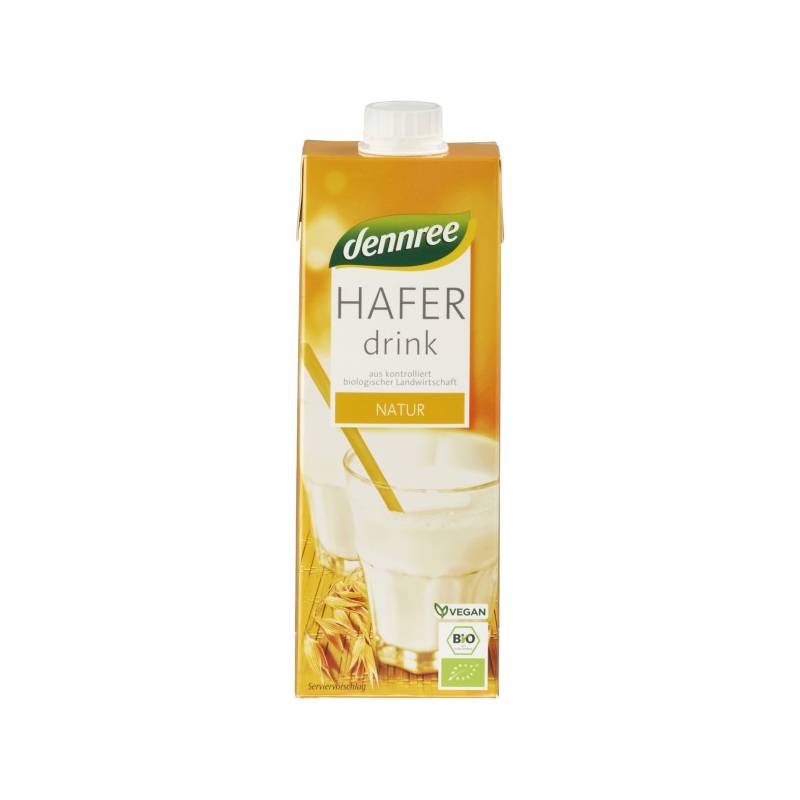 Bautura de ovaz integral, eco-bio, 1l - Dennree