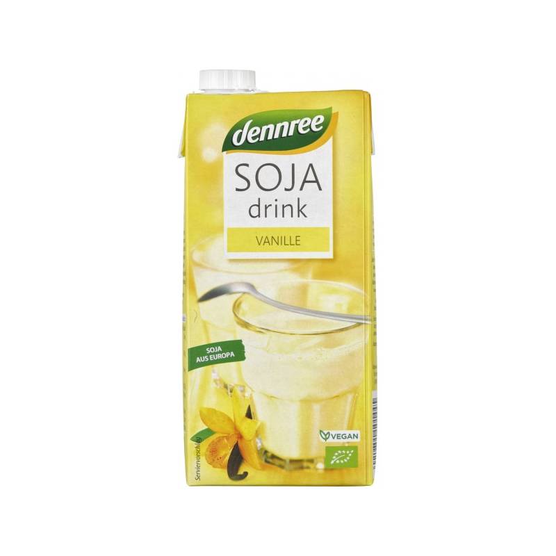 Bautura de soia cu vanilie, eco-bio, 1l - Dennree