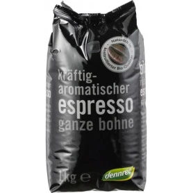 Cafea Espresso boabe, eco-bio, 1kg - Dennree