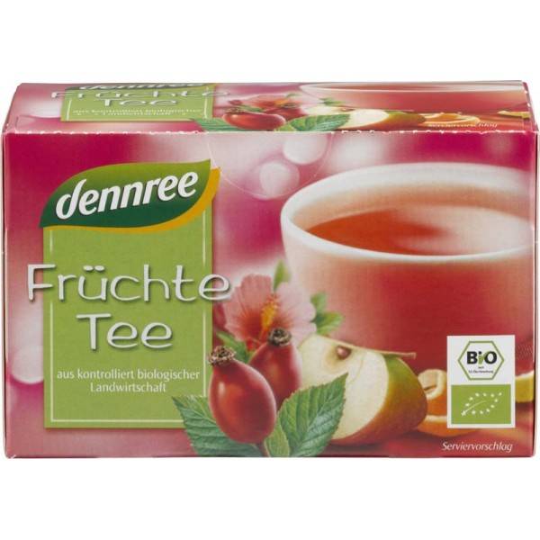 Ceai de fructe, eco-bio, 20plicuri - dennree