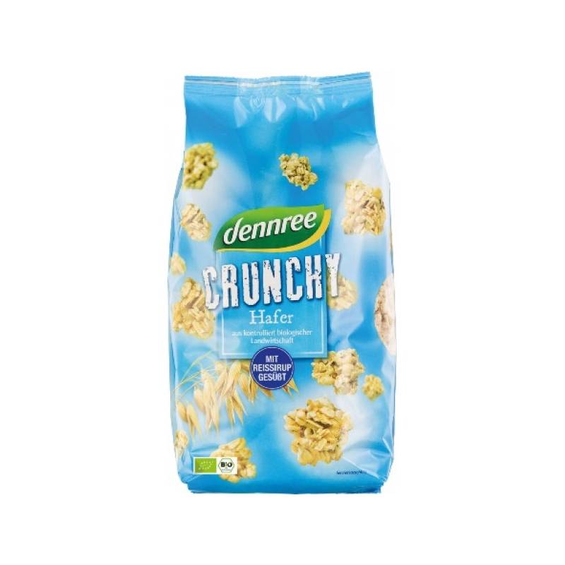 Cereale crocante din ovaz, eco-bio, 750g - Dennree
