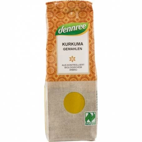 Curcuma macinata, eco-bio, 50g - Dennree