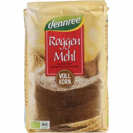 Faina de secara integrala, eco-bio, 1kg - Dennree