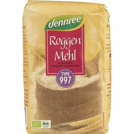 Faina de secara TIP 997, eco-bio, 1kg - Dennree