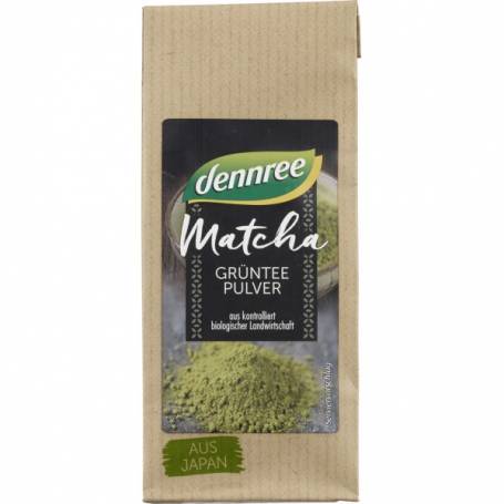 Matcha pulbere de ceai verde, eco-bio, 30g - Dennree