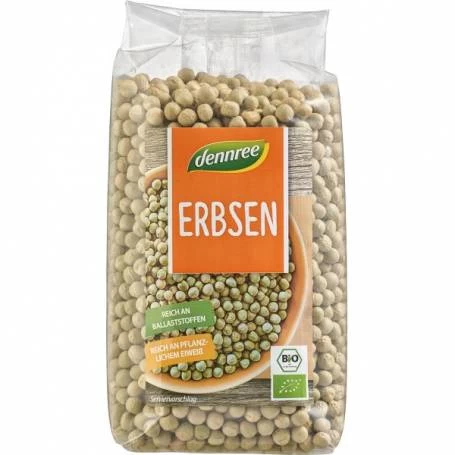 Mazare verde integrala, eco-bio, 500g - Dennree
