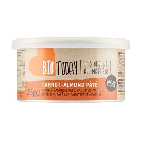 Crema vegana cu morcovi si migdale, eco-bio, 125g - Bio Today