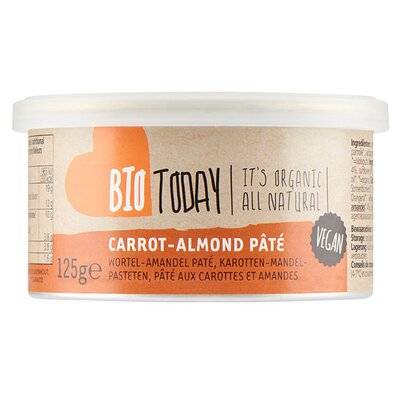 Crema vegana cu morcovi si migdale, eco-bio, 125g - bio today