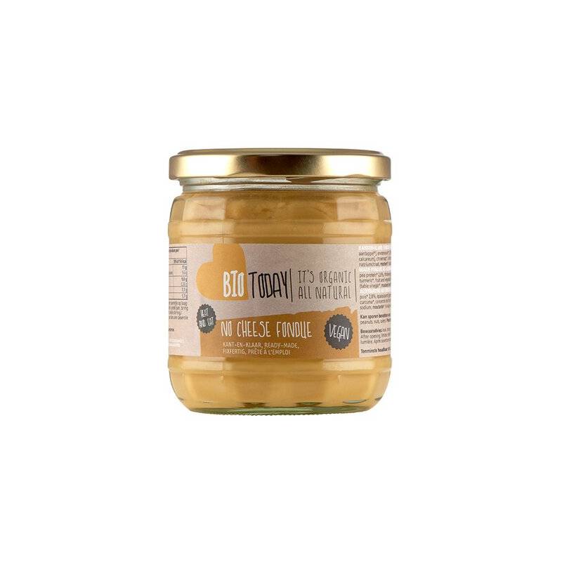 Crema vegana No Cheese Fondue, eco-bio, 400g - Bio Today