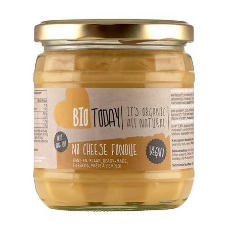 Crema vegana No Cheese Fondue, eco-bio, 400g - Bio Today