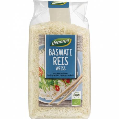 Orez basmati alb, eco-bio, 500g - Dennree