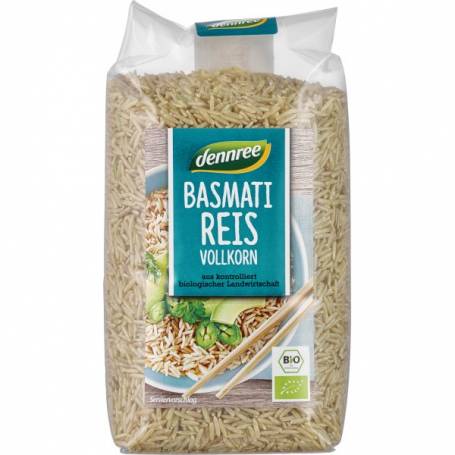 Orez basmati integral, eco-bio, 500g - Dennree