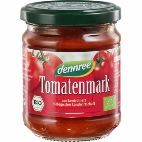 Pasta de tomate 22% substanta uscata, eco-bio, 200g - Dennree