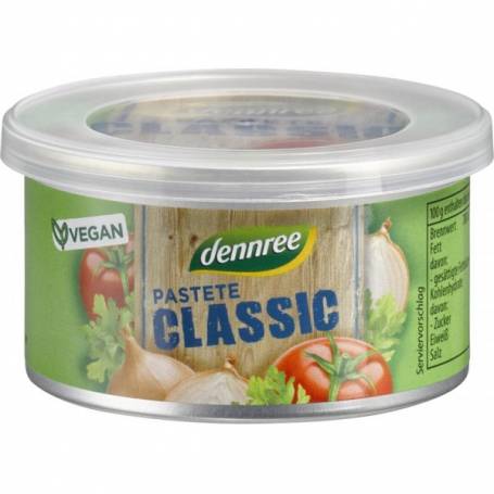 Pate vegetal, eco-bio, 125g - Dennree