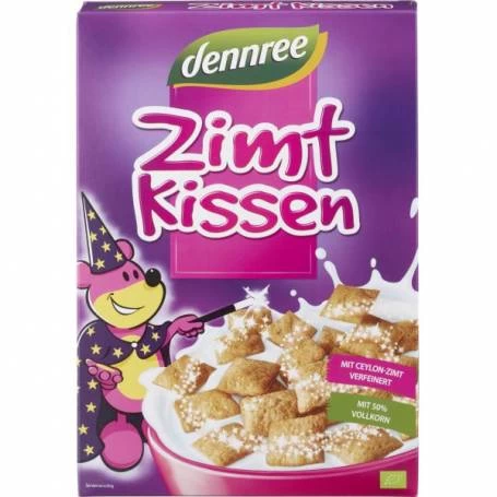 Pernite de ovaz cu scortisoara, eco-bio, 300g - Dennree