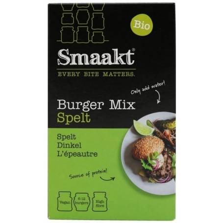 Burger vegan cu spelta, eco-bio, 160g - Smaakt