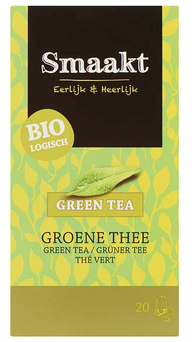 Ceai verde, eco-bio, 20plicuri - smaakt