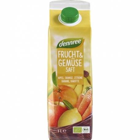 Suc galben de fructe si legume, eco-bio, 1l - Dennree