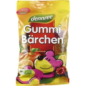 Ursuleti din gelatina, jeleuri eco-bio, 100g - Dennree