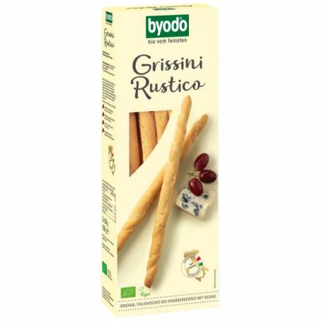 Grisine rustice cu susan, eco-bio, 100g - Byodo