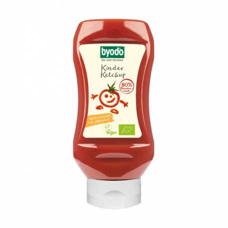 Ketchup pentru copii cu 80% tomate, eco-bio, 300ml - Byodo