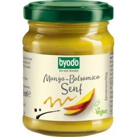 Mustar cu mango si otet balsamic, eco-bio, 125ml - Byodo